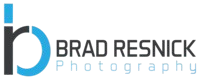 logo for brad resnick photography